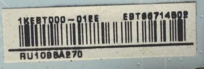 MAIN PARA TV LG 4K·UHD·HDR ((SMART TV)) / NUMERO DE PARTE EBT66714502 / EAX69083603 / 66714502 / EAX69083603(1.0)  PANEL NC750DQG-ABGRA / DISPLAY HV750QUB-F9D / MODELO 75UN6955ZUD / 75UN6955ZUD.BUSNLKR - Imagen 2